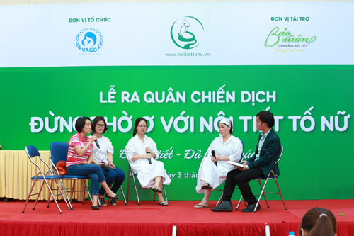 Chính thức phát động chiến dịch: Đừng thờ ơ với nội tiết tố nữ
